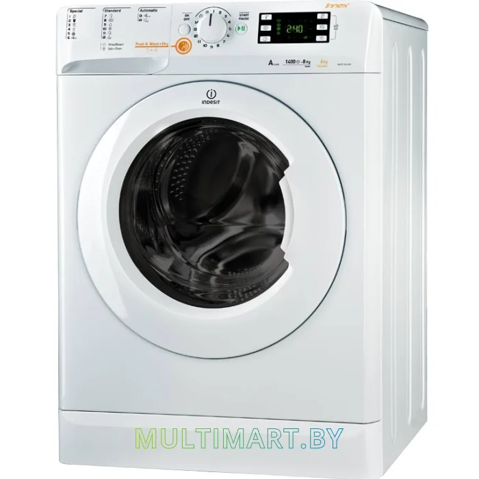Стирально-сушильная машина Indesit XWDE 861480X W EU